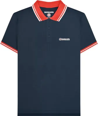 Obrázek produktu pro Lambretta - Pánská polokošile LB358 (L) (Námořnická modrá/červená)