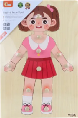 Immagine prodotto di Ragazza puzzle in legno