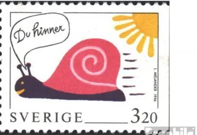 Produktbild von Briefmarken Schweden 1994 Mi 1836-1839 (kompl.Ausg.) postfrisch Grußmarken