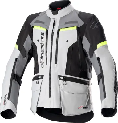 Produktbild von Alpinestars Bogota Pro Drystar® wasserdichte Motorrad Textiljacke, grau, XL