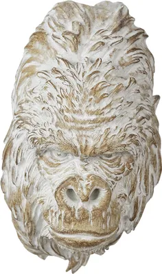 Immagine prodotto di Clayre & Eef Figura Scimmia 30 cm Marrone Bianco Poliresina