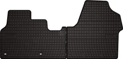 Immagine prodotto di Tappetini auto in gomma adatto per Opel Vivaro C (2019-, furgone) neri, set 2 pz, con fissaggi