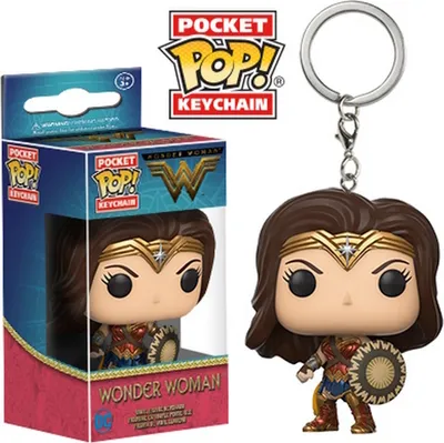Produktbild von DC Wonder Woman - Schlüsselanhänger Funko Pocket POP! Keychain