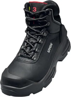 Produktbild von uvex 3 quatro Sicherheitsschuh S3 Stiefel schwarz 43