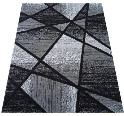 Image de Tapis SOHO 06 noir 80 x 150 cm