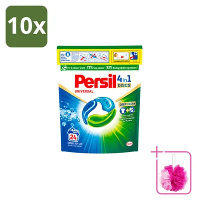 Produktbild von 10 x Persil 4in1 Discs Universal Waschmittel-Capsules - Sparpackung - 10 Stücke