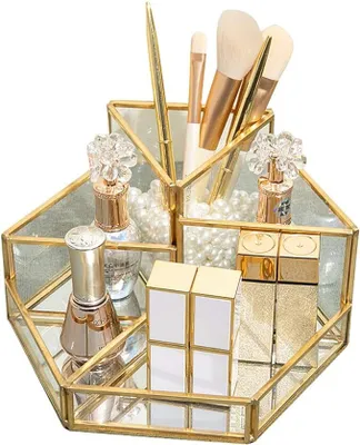 Produktbild von Kosmetik Organizer Makeup Pinselhalter Cosmetic Organizer Retro lippenstift Aufbewahrung