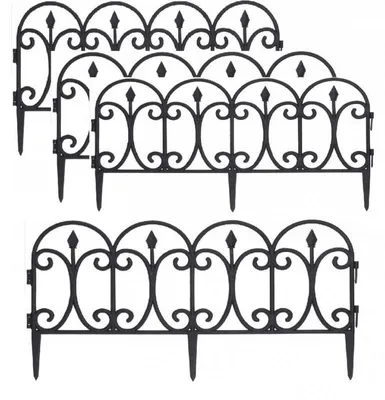 Produktbild von Gartenzaun-Pfosten, Palisade, 4 Stück, 240 cm, Begrenzung