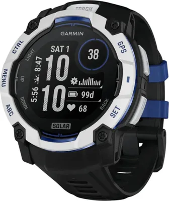 Produktbild von Garmin Watch Instinct 3 Solar GPS - White