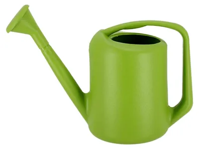 Produktbild von Gießkanne 5L - Kunststoff, mit Ausgießer, Grün, H 30 cm, L 44 cm, B 20 cm