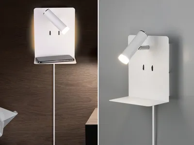 Immagine prodotto di ELEMENT lampada da parete bianca Trio 222570231