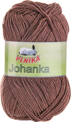 Produktbild von 50g Strickgarn Johanka Strick-Wolle Handstrickgarn Klassikgarn Sommergarn Farbwahl, Farbe:075 marone