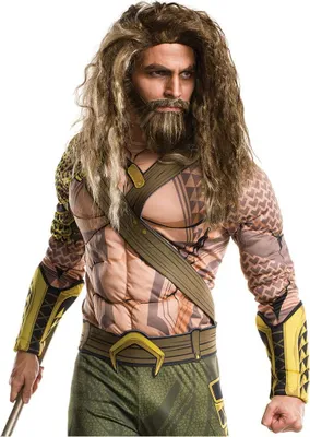 Produktbild von Superman v Batman Aquaman Perücke und Bart