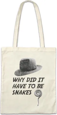 Produktbild von Urban Backwoods Why Snakes, Stofftasche, Farbe: Beige