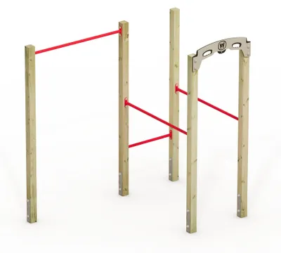 Obrázek produktu pro Calisthenics stanice Wickey FIT Base 510 Venkovní fitness stanice pro dospělé