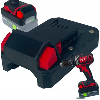 Produktbild von P4U Akku-Adapter Milwaukee M18 zu Festool 18V