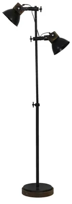 Image de Light & Living - lampadaire - Jody - noir - métal - lampe de lecture - E27 - 1831016