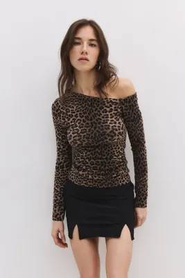 Produktbild von Minirock mit Schlitz, Black, XS