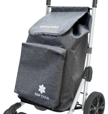 Image de Colombo New Scal CRA006 Sac de commission Gris Valise à roulettes