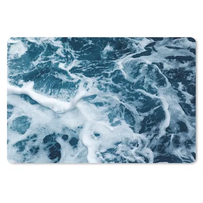 Produktbild von MuchoWow® Mauspad Mousepad Wellen - Wasser - Ozean - Schaum 27x18 cm - Mousepads - Maus Mat - Pad - Mausunterlage - Büroartikel - Desk Matten