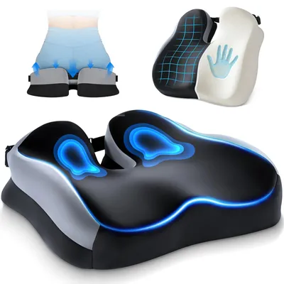 Produktbild von Orthopädisches Sitzkissen zur Linderung von Steißbeinschmerzen