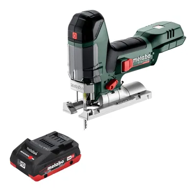 Image de Metabo ST 18 LT 130 BL Scie sauteuse sans fil 18 V 130 mm Brushless + 1x batterie LiHD 4,0 Ah - sans chargeur