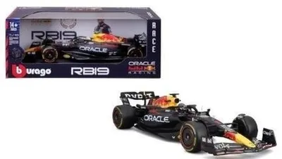 Obrázok produktu pre BBURAGO RedBull F1 RB19 1:18 Pérez 23, Model športového automobilu, predmontovaný, 1:18, RedBull F1 RB19, Akékoľvek pohlavie, Kov, Plast