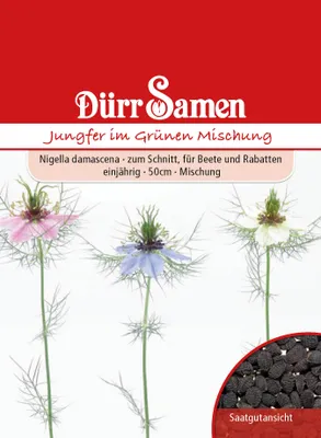Produktbild von Jungfer im Grünen Mischung | Jungfer im Grünen Samen von Dürr Samen