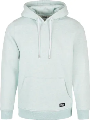 Immagine prodotto di Urban Classics - Felpa con cappuccio Basic Melange aqua weiß - M
