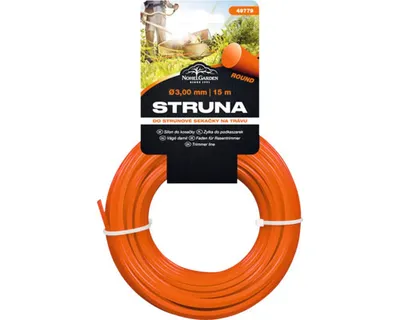 Obrázok produktu pre Žacia struna NG 3 mm x 15 m okrúhla