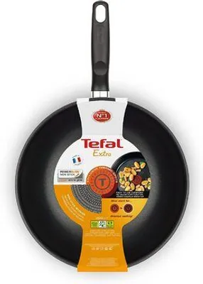 Obrázek produktu pro Tefal Extra - pánev wok 28 cm, černá technologie THERMOSPOT