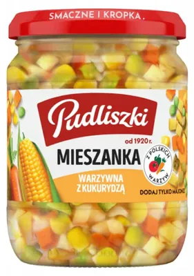 Produktbild von Pudliszki Gemüsemischung mit Mais 450 g