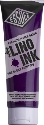 Produktbild von Essdee Premium Blockdruckfarbe auf Wasserbasis, 300 ml, Violett