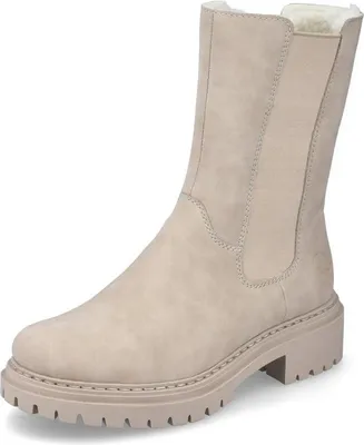 Obrázok produktu pre Rieker dámske členkové topánky s teplou podšívkou 72683, veľkosť:38 EU, farba:Beige