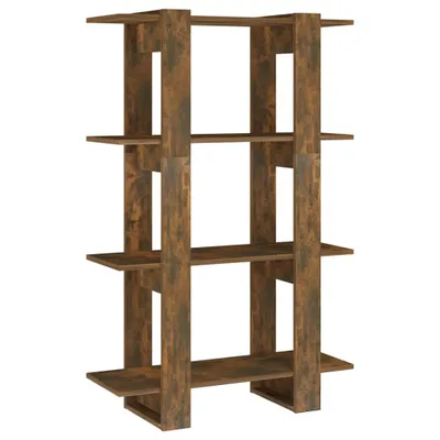 Immagine prodotto di vidaXL Libreria/divisorio in rovere affumicato 80x30x123,5 cm