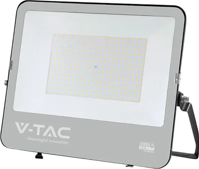 Produktbild von V-TAC LED-Fluter VT-44201, 200W, 4000K, EEK: D, 27000lm, neutralweiß, IP65, schwarz