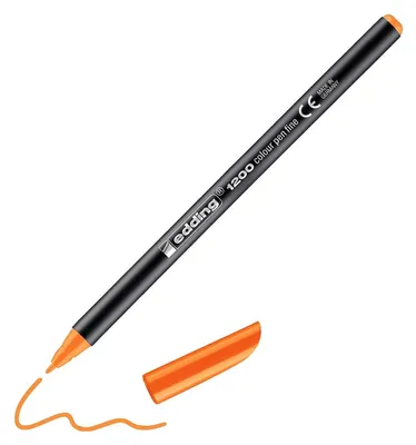 Produktbild von Edding 1200 Colorpen metallic silber, Fasermaler metallic, Schule & Kreativ