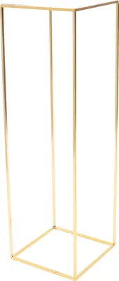 Produktbild von Blumenstand, langlebige Metallkonstruktion, vielseitige Dekorationsmöglichkeiten, Gold