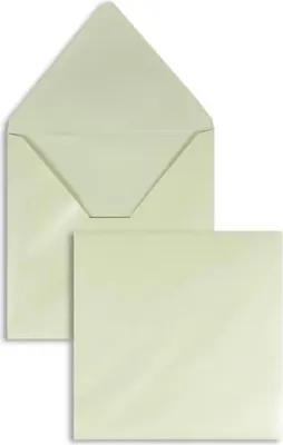 Produktbild von Briefumschläge 164x164mm 100g/qm gummiert VE=100 Stück candle light