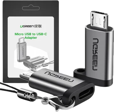 Immagine prodotto di Adattatore Ugreen da USB-C a Micro-USB - Grigio