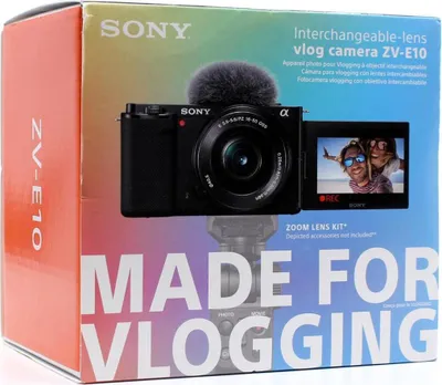Obrázek produktu pro Sony ZV-E10 Kit 16-50 mm Vlog kamera