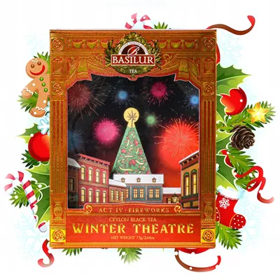 Produktbild von BASILUR Wintertheater ACT IV - Schwarzer Blatt-Tee, Ceylon Orange Pekoe 75g x1