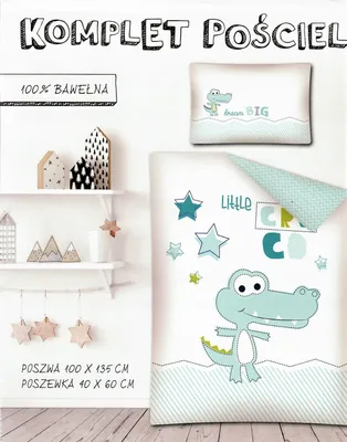 Produktbild von Detexpol LITTLE DOG Bettwäsche Set 100% Baumwolle Blau Kinder