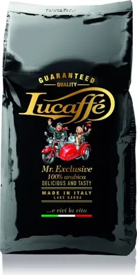 Obrázok produktu pre Lucaffe MR. EXCLUSIVE 1kg zrnková káva (100% Arabica)