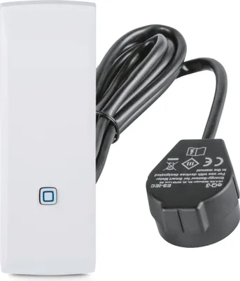 Produktbild von Homematic IP Smart Home Schnittstelle für Smart Meter und Haushaltszähler, Energieschnittstelle, Ernegie messen und Kosten sparen, Strom mit App überwachen, Smart Home automatisieren, 159672A0