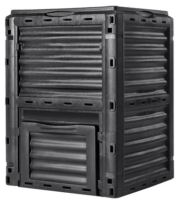Obrázok produktu pre VEVOR rýchlokompostér 300L záhradný kompostér 60,7x60,5x82,5cm termokompostér PP plastový kompostér odolný voči korózii tepelne odolný kompostovací zásobník na kompostovanie pre zníženie množstva odpadu z domácnosti