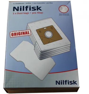Produktbild von Nilfisk 30050002, Staubbeutel, Synthetisch, 4 Stück(e), 4 Stück(e), 1 Stück(e)