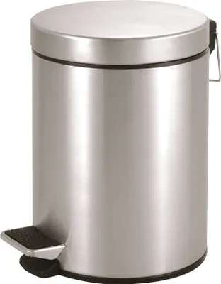 Produktbild von Treteimer 5L, matt gebürstet