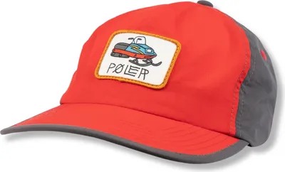 Immagine prodotto di Cappello da baseball Poler Wellsy rosso-grigio da uomo