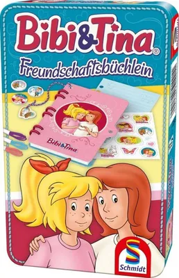 Produktbild von Schmidt Spiele Reisespiel Bibi & Tina Freundschaftsbüchlein 51421